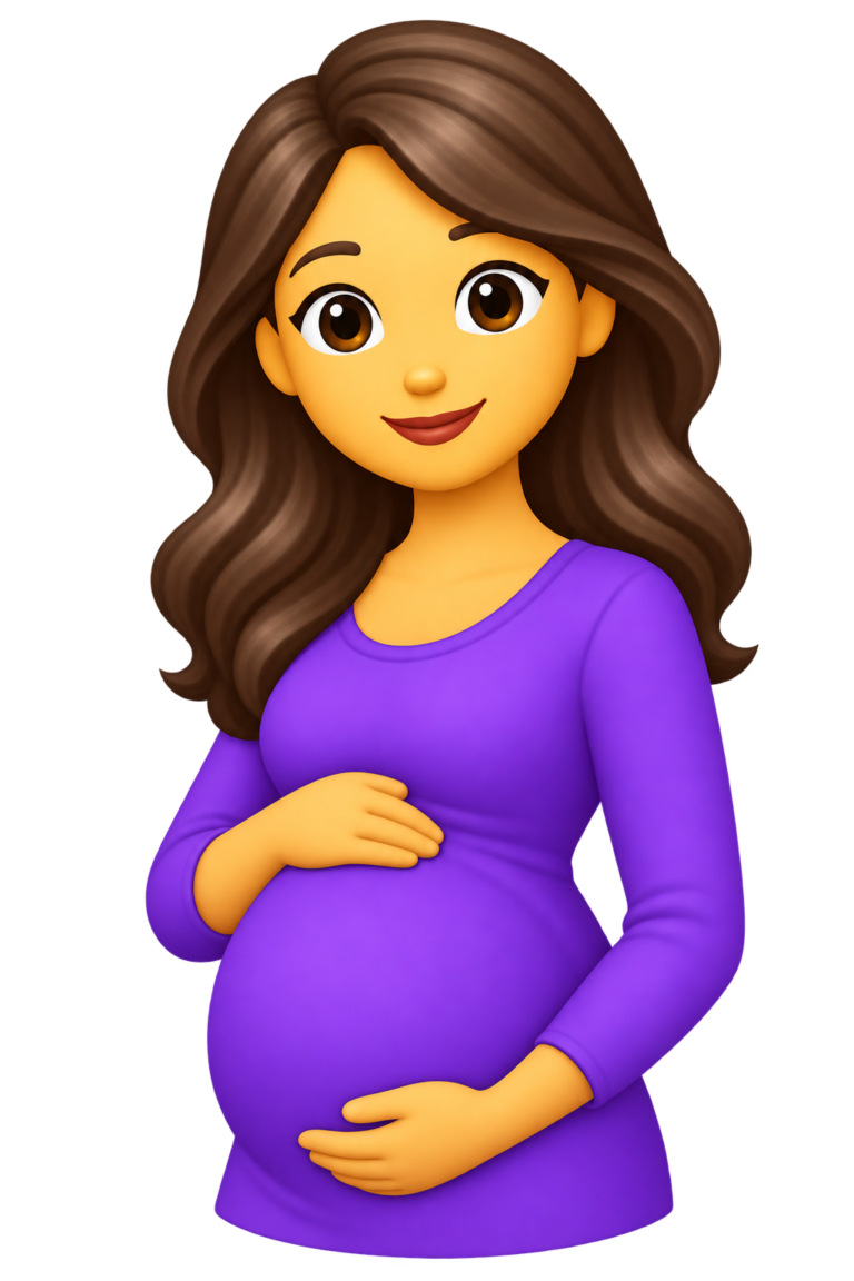Emoji Mãe Grávida