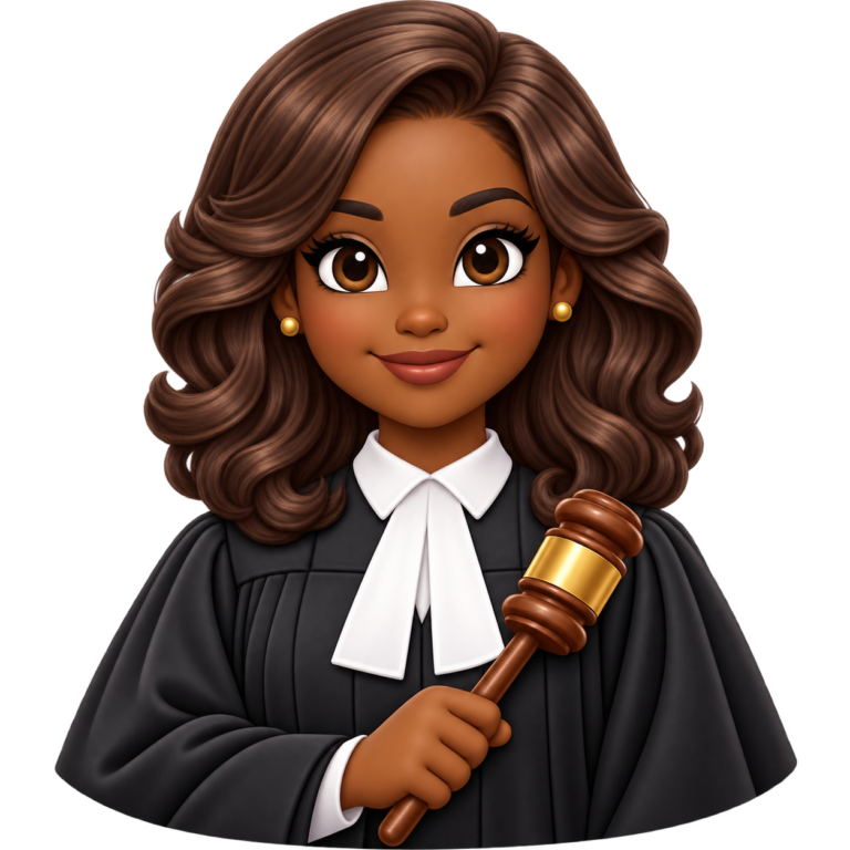 Emoji Mãe Juiza