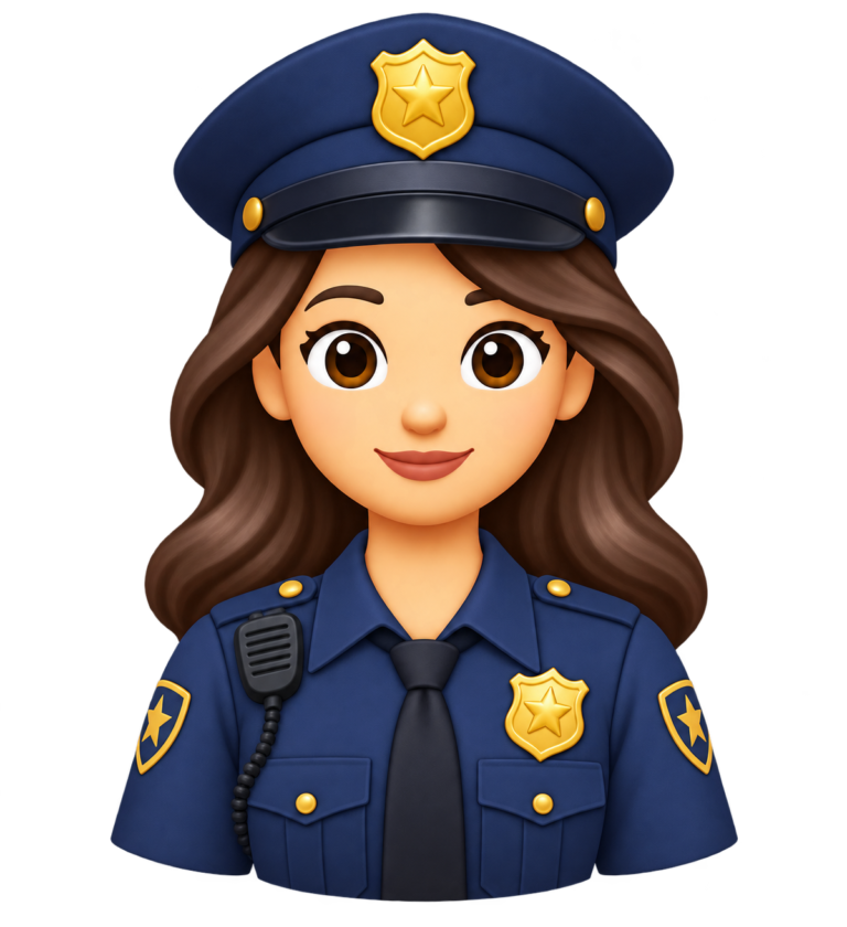 Emoji Policial